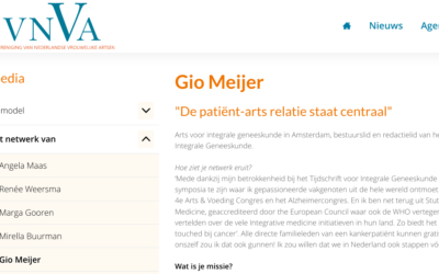 Interview bij de Vereniging van Nederlandse Vrouwelijke Artsen: